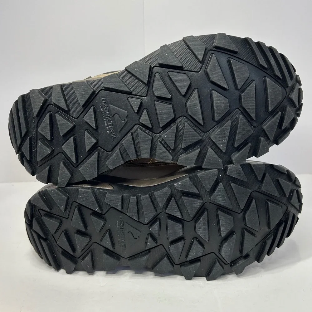 Ozark Trail Waterproof Hiking Shoes Low Top Brown Black‎ Men's Size 6